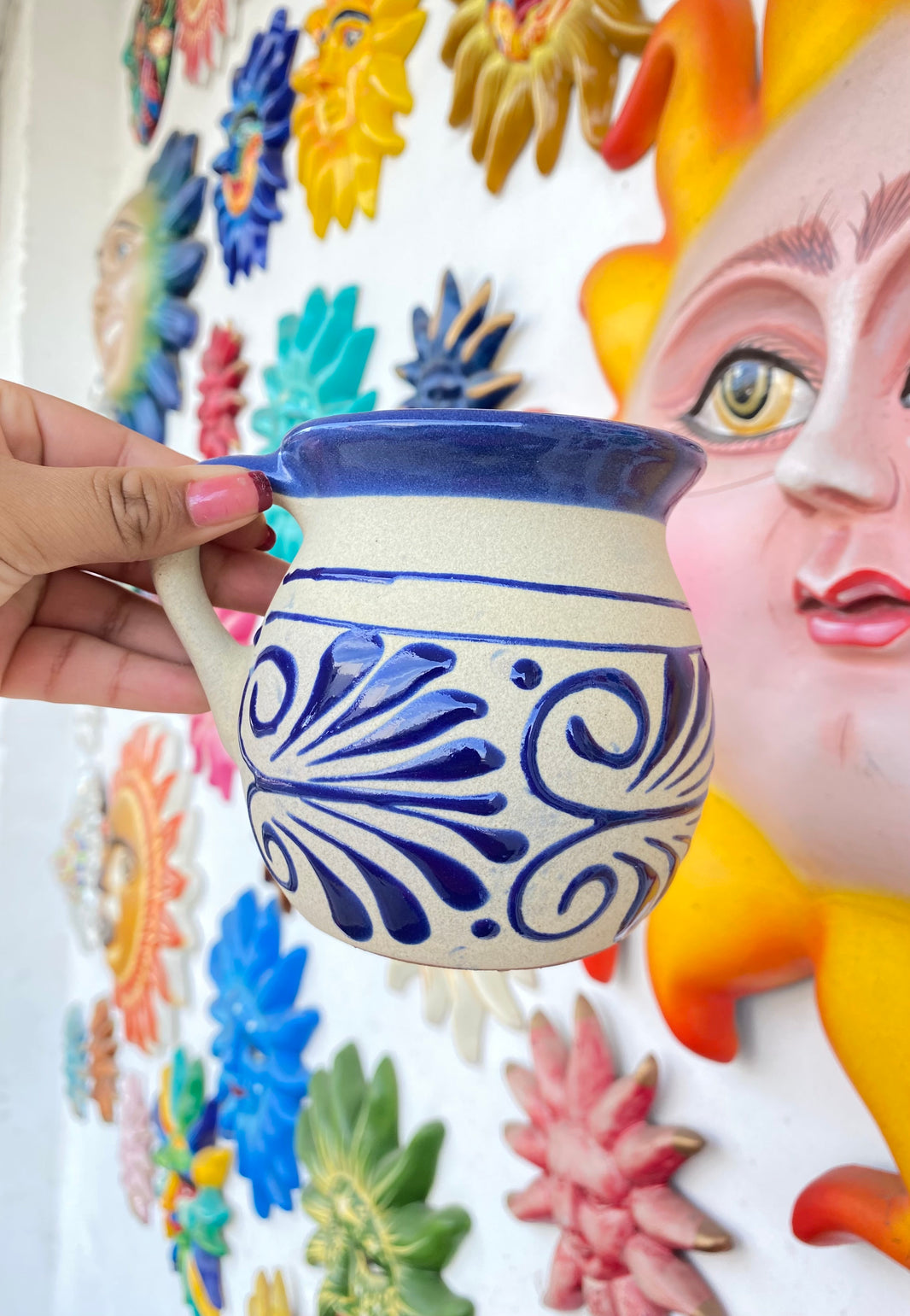 Mexican coffee mug Taza mexican Jarrito