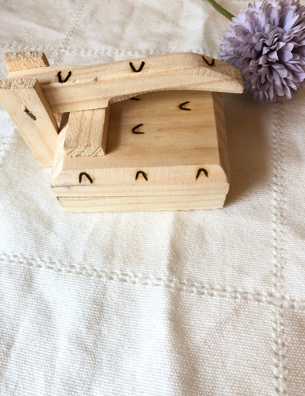 5 pack Miniature Mexican Inspired Tortilla Maker tortillero wood