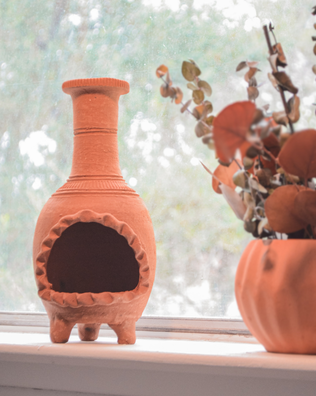 Mini chimney for incense chimenea miniatura para incienso mexican