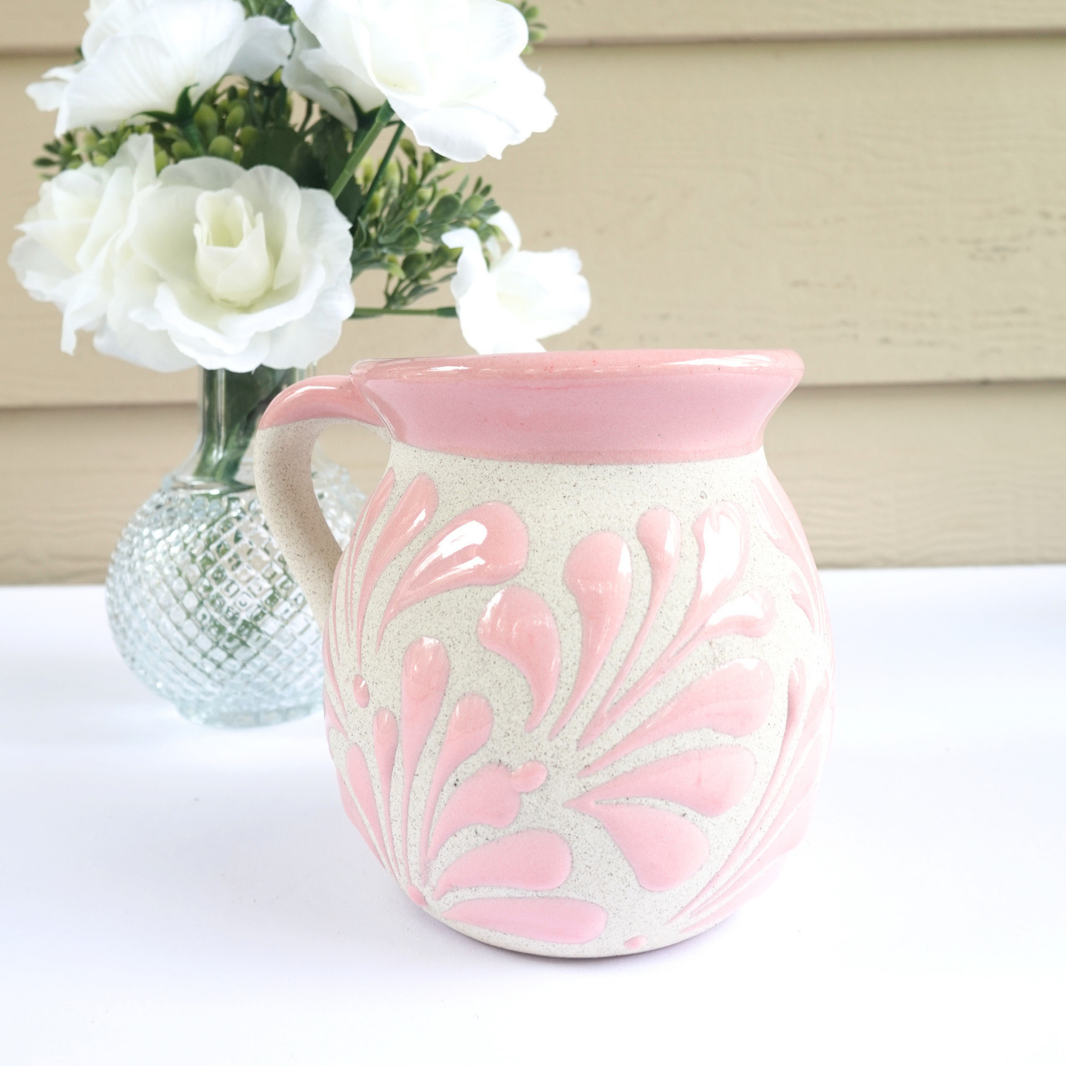 Taza mexicana Barro Clay pink rosita