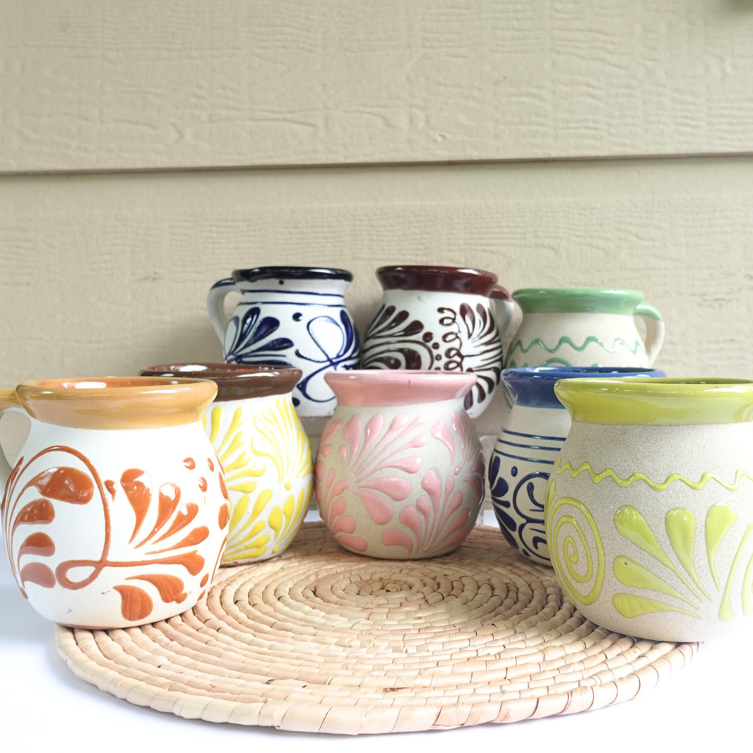 Mexican coffee mug Taza mexican Jarrito