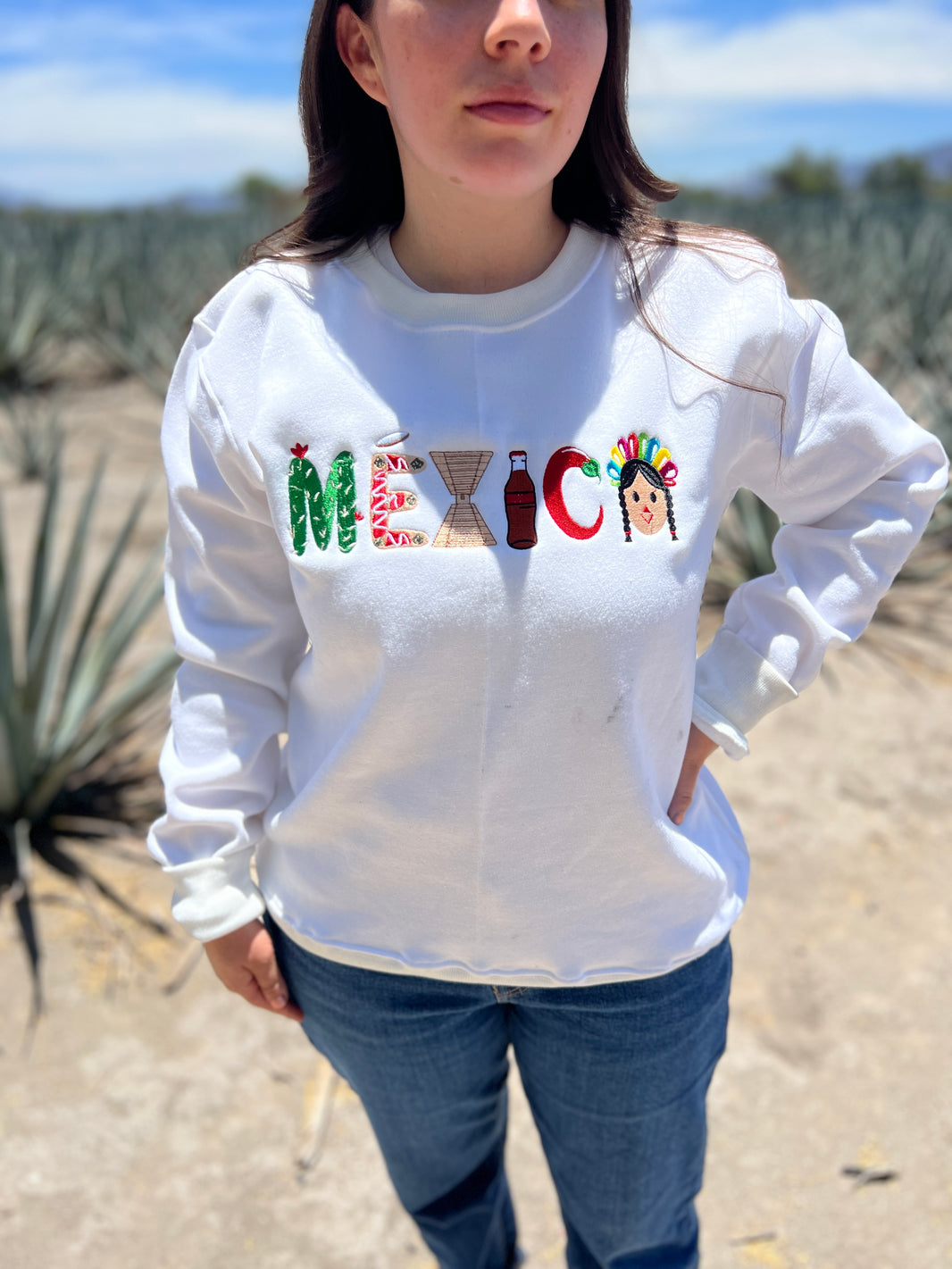 Mexico Embroidered sweater