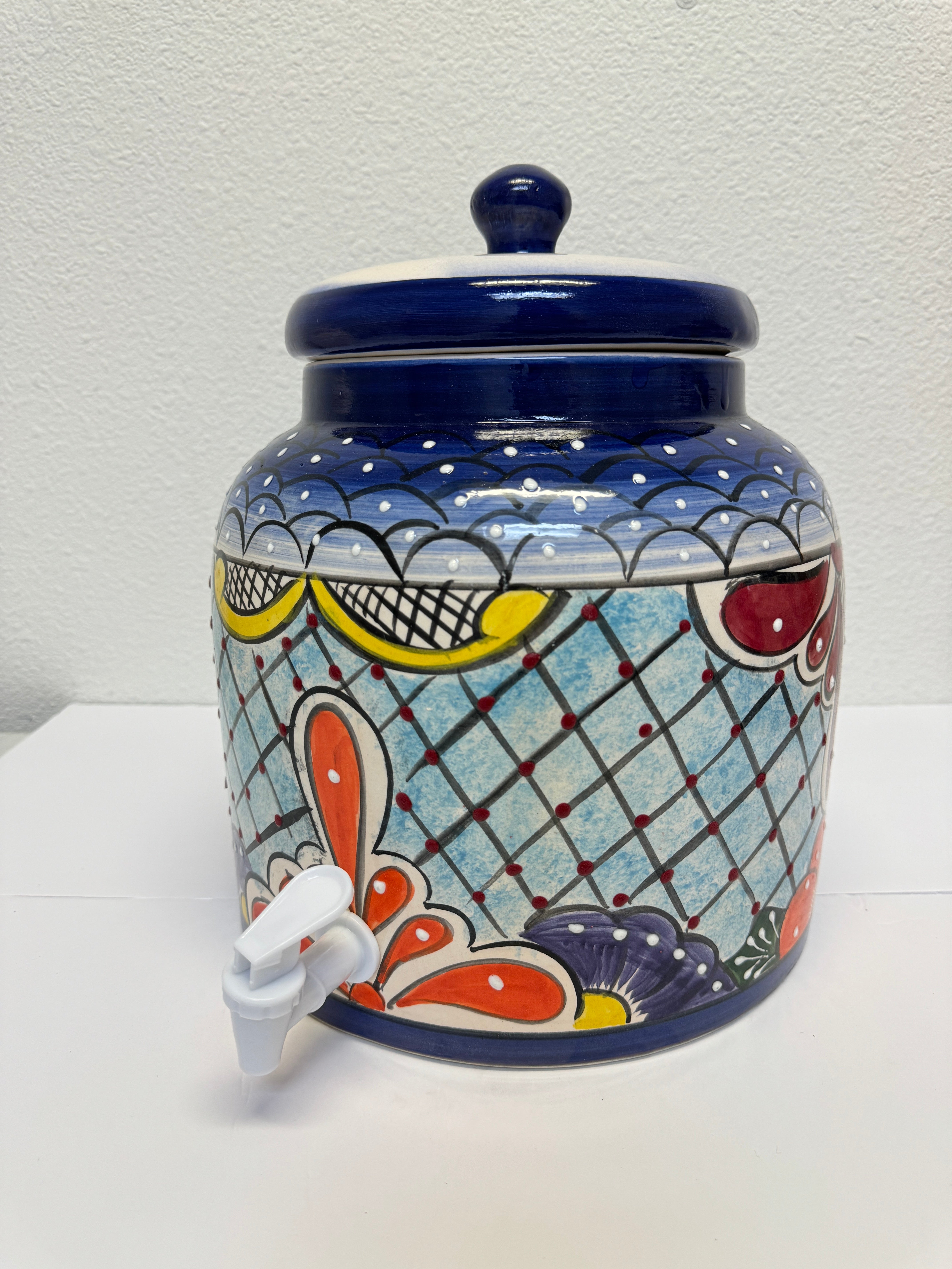 WATER CROCK Mexican pottery WATER dispenser portagarrafones