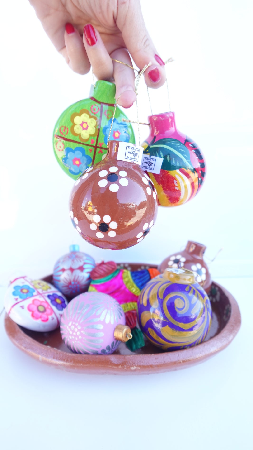 Mexican Ornaments 5 set