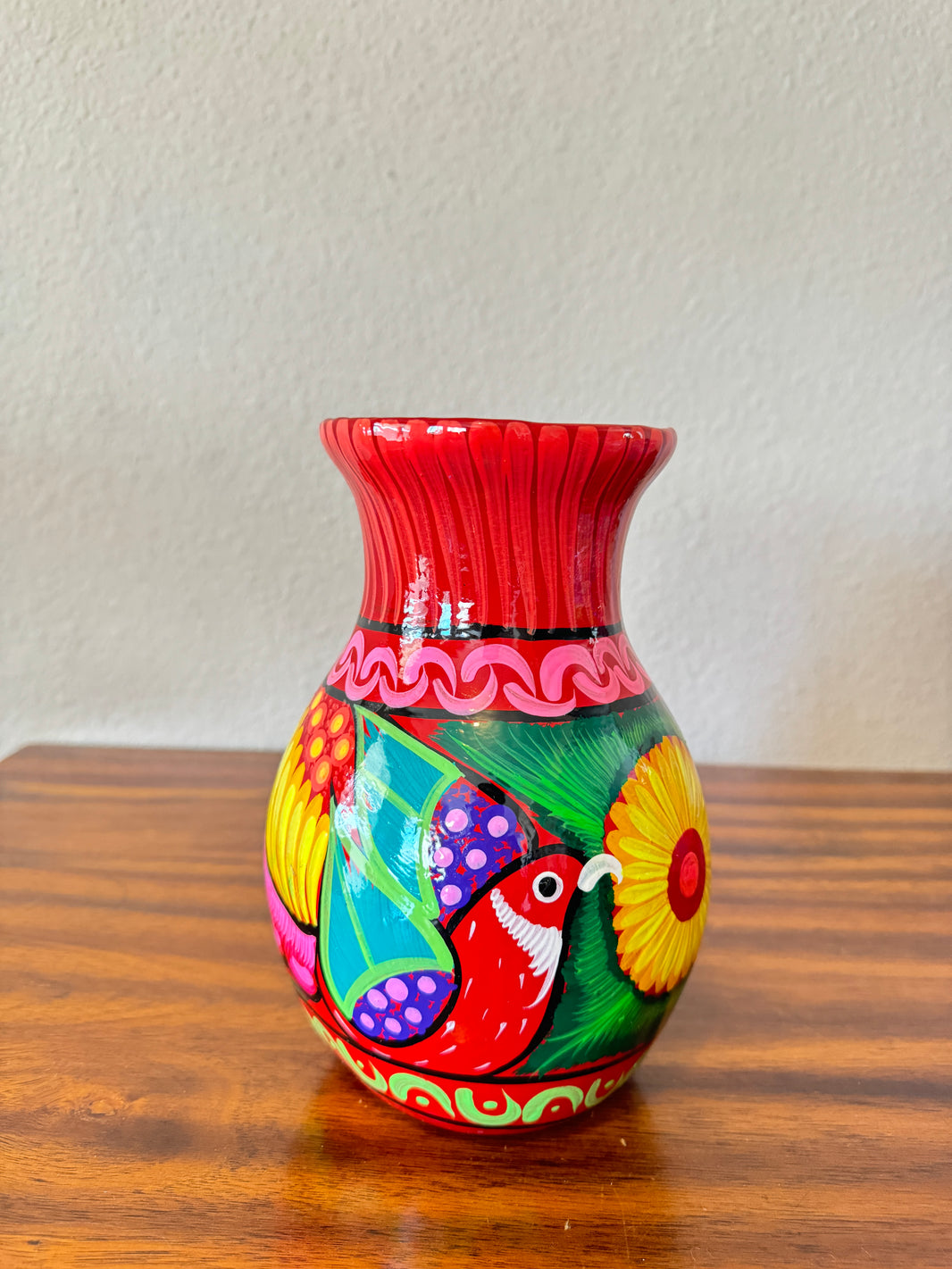 Flower Vase hand made in Mexico