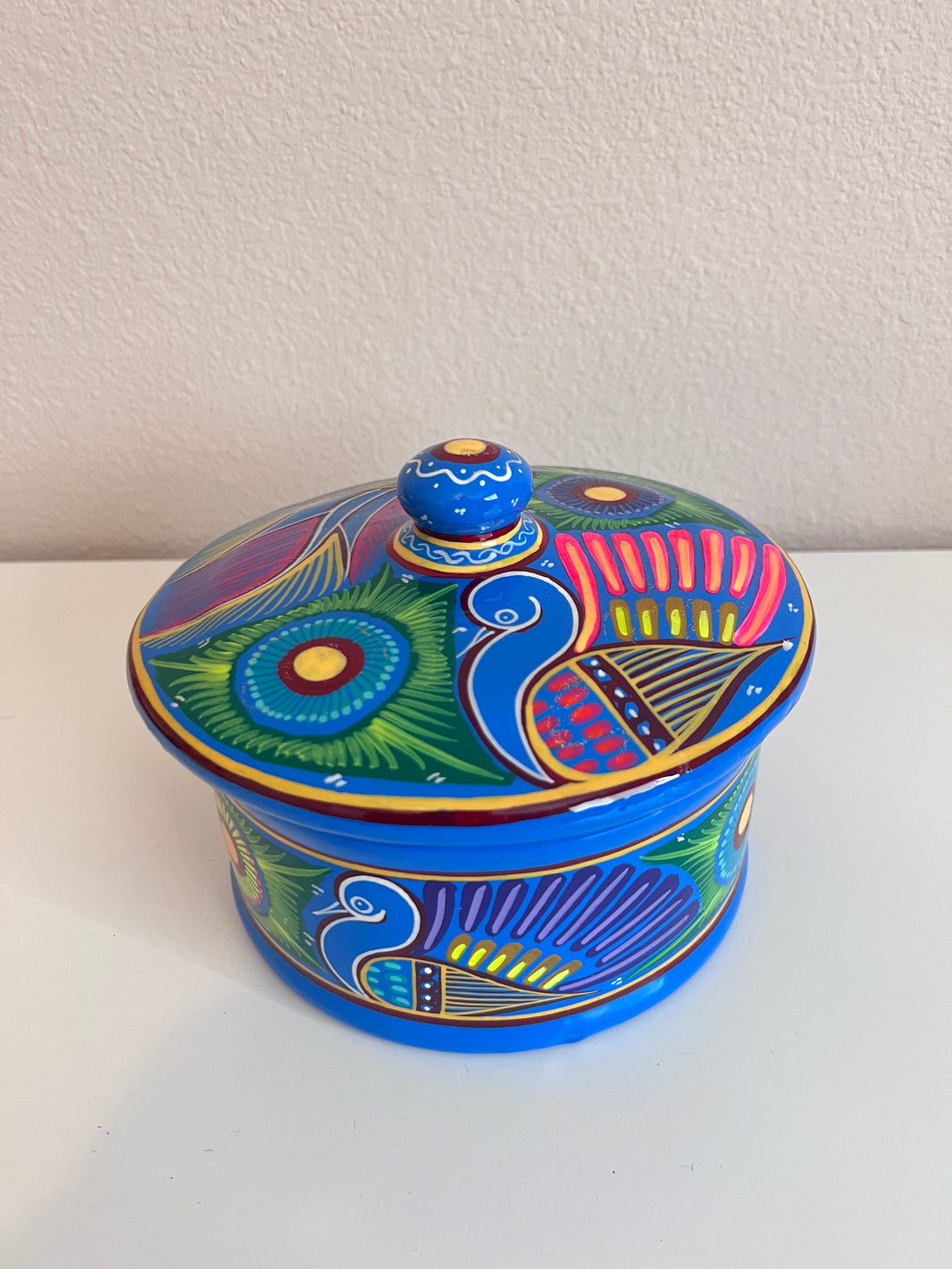 Mexican Tortilla Holder hand painted tortillero