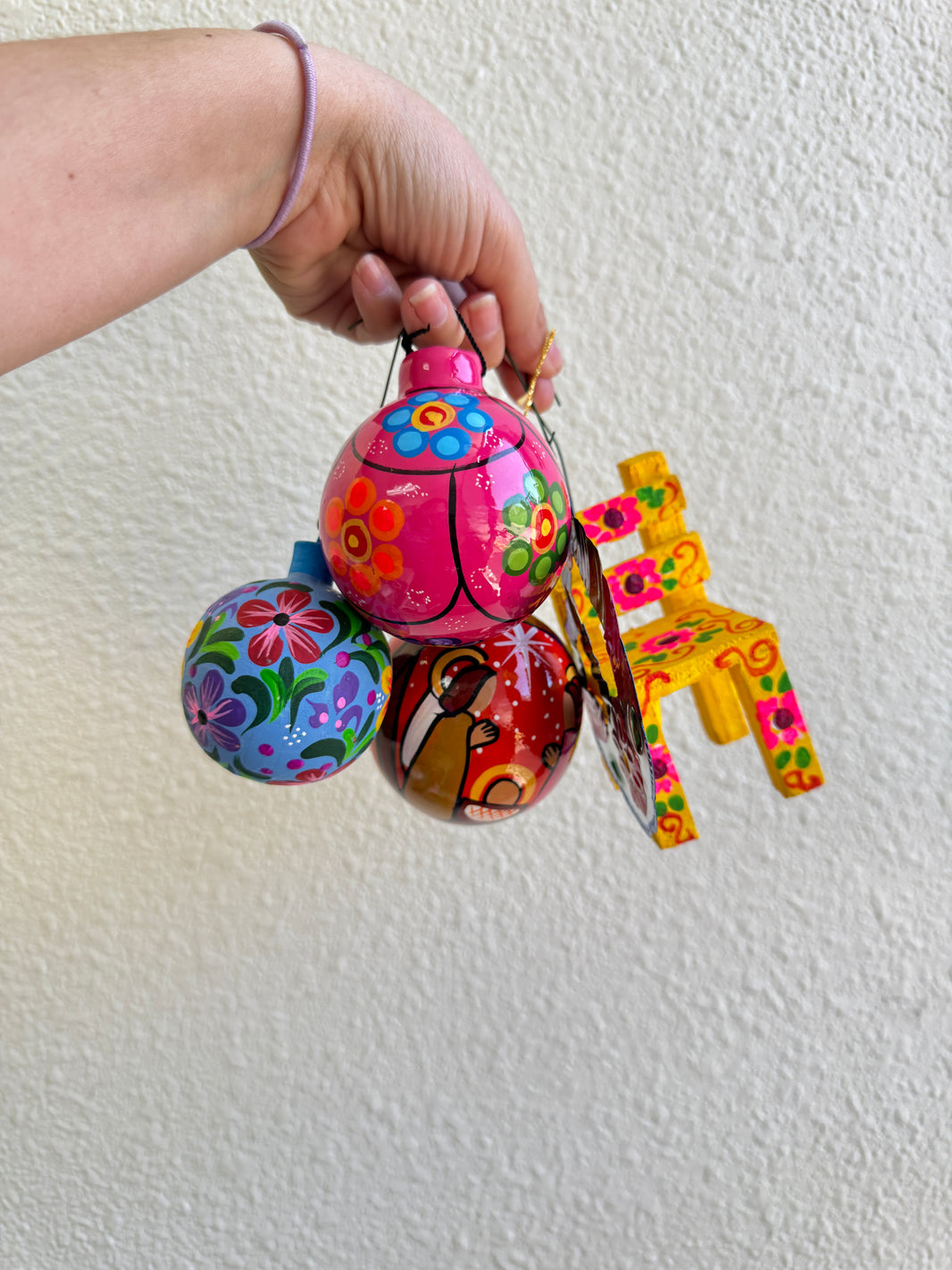 Mexican Ornaments 5 set