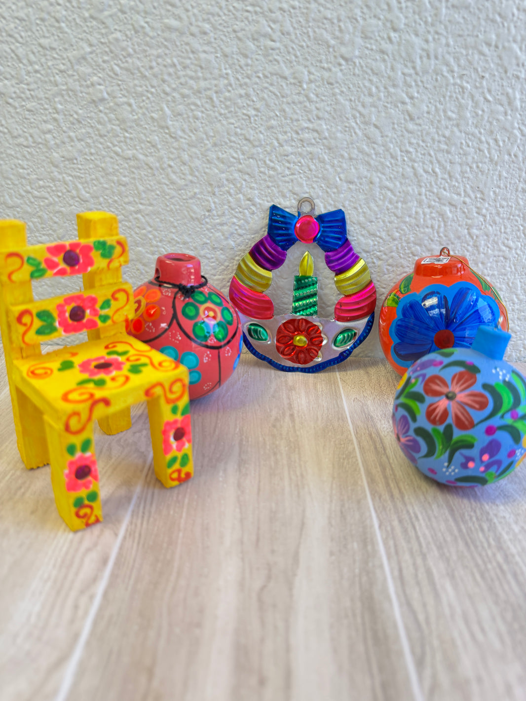 Mexican Ornaments 5 set