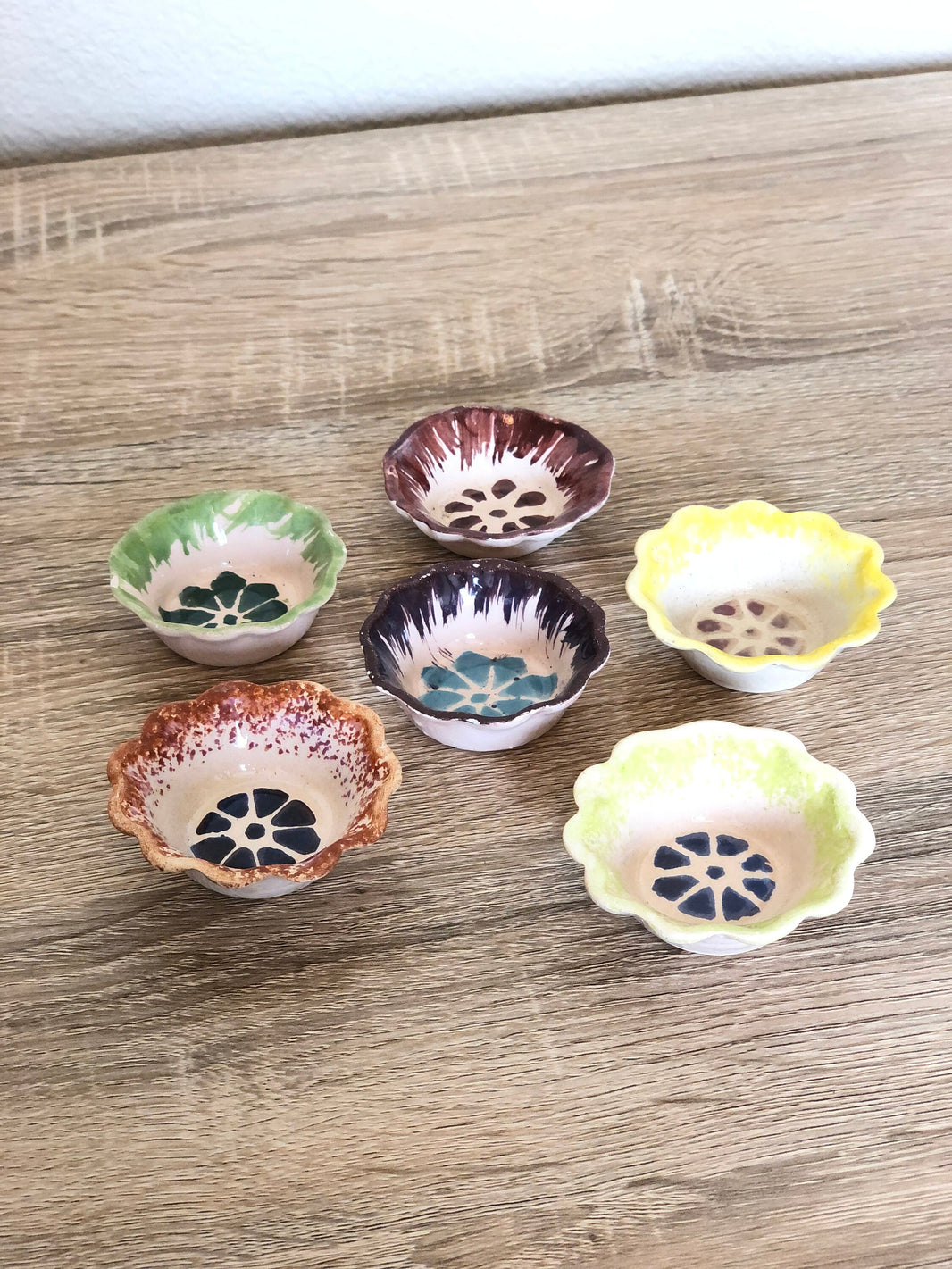 Miniatures Mexican pottery  plates